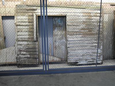 Barackentor in der Gedenkstätte Esterwegen